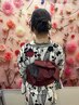 【平日限定】17時~18時 浴衣着付け+ヘアセット 7700円