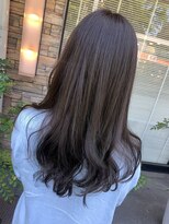サロン(SALON)&nbsp;ブリーチ無しのアッシュグレージュ