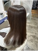 30代/40代/うねり・広がりの改善/乾かしただけbefore→after