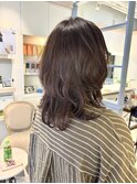 ハイレイヤーウルフセミロング40代50代おススメヘア赤羽美容室