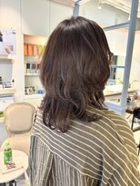 シェノン 赤羽店(CHAINON)&nbsp;ハイレイヤーウルフセミロング40代50代おススメヘア赤羽美容室