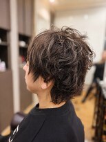 マッシュアップ(Mash Up)&nbsp;【メンズカット】ハイライトで魅せる大人ウルフ