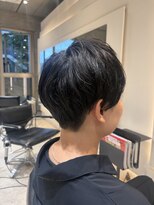 ヘア デザイン リスク(HAIR DESIGN RISK)&nbsp;【RISK 白井琴菜】三鷹 ツーブロック丸みショート