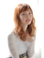 ベリテツー 京成大久保(verite2)&nbsp;オン眉オレンジベージュ♪［京成大久保/髪質改善/ヘッドスパ］