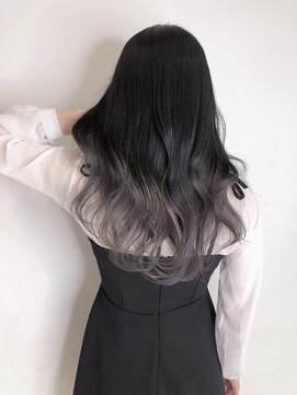 アライブ ハラジュク(ALIVE harajuku) 【ALIVE harajuku】ホワイトシルバーグラデーションカラーryota