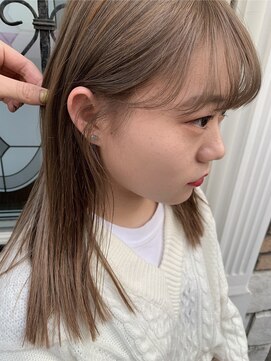 ロイジー(roijir) 【roijir  表参道】ケアブリーチ×柔らかベージュ