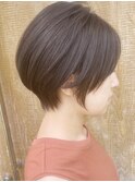 コロンと丸みショートで無敵の愛されヘア