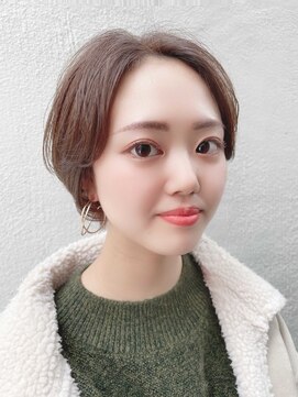 バルス(BLS) 春らしさ満点のクビれショート【藤枝/髪質改善/デザインカラー】