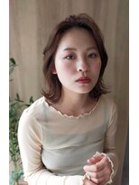 バッカ(BACCA)&nbsp;かきあげバング×ラフウェーブ【末松由紀】