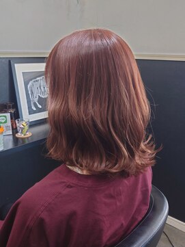 ミアロ 泉中央店(miaro) ボブ×ピンクブラウン