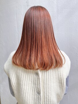 ココロクレド(COCOLO credo) ナチュラルグラデーションのオレンジカラー