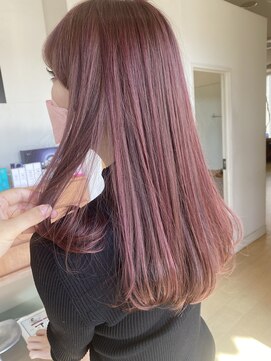 シャンプーボーイ 佐世保駅前店(SHAMPOO BOY) 人気のピンクカラー