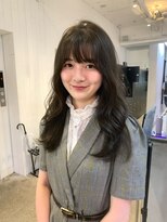 ミミ ブランシェ(Mimi Branche) 顔まわりレイヤー×オリーブベージュフェミニン