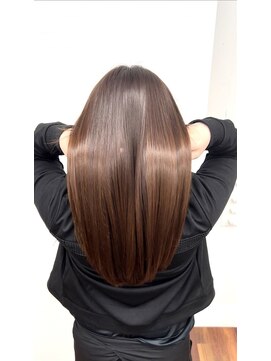 グランルッソ 広島本通(GRAN LUSSO) GRANLUSSO式フルオーダー爆艶カラー【SUPERSHINE】/髪質改善