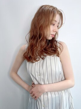 ディレクト 新宿(Direct) サンドベージュ×センターパート☆