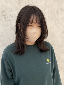 ラボヌールヘアー オリビエ 北千住店(La Bonheur hair Olivier) 透けるモーヴアッシュ♪【北千住美容室】