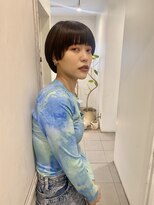 ラボ(Ravo) 黒髪重めラインショート