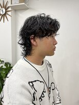 ピープスアンドスー 表参道 渋谷(Peeps&Suu.)&nbsp;メンズカット 無造作パーマ ウルフ レイヤー