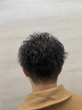 ヒロギンザ 御徒町店(HIRO GINZA) メンズショート　スパイラルパーマ