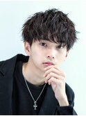 波巻きスパイラルツイストスパイラルパーママッシュメンズ