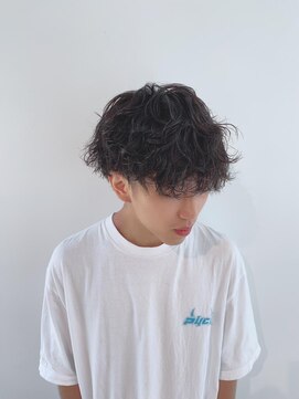 リンダバイネオリーブ 白楽店(Linda by neolive) ツーブロック束感波巻きスパイラルマッシュパーマ