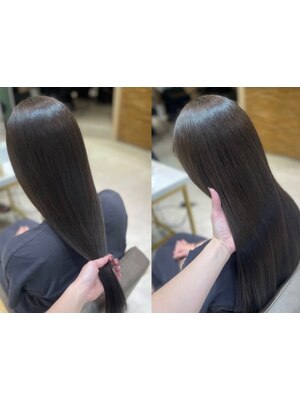 【oggi otto/TOKIO】髪の内側から補修していくから、髪の表面だけでなく、内側から潤いのある美艶ヘアに。