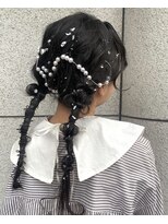 アロウズ(Arrows)&nbsp;成人式×銀箔パールアレンジ