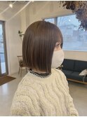 ぱっつとボブ/切りっぱなしボブ/ミニボブ/宇都宮/鶴田