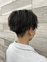 ミューズ おゆみ野店(HAIR & NAIL MUSE)&nbsp;刈り上げセンターパートマッシュ