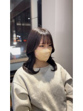 ヘア ライフ ワイレア(HAIR LIFE Wailea) MITSUI【内巻きくびれヘア×オリーブグレージュ】