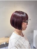 otona  暖色系ボブ
