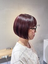 アッシェオレン(Ashe oleng)&nbsp;otona  暖色系ボブ