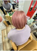 ブリーチありピンクベージュ