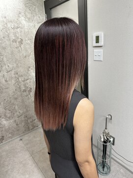 ヨペ(yeope) 【バレイヤージュ】切れないヘアブリーチ/ピンクカラー