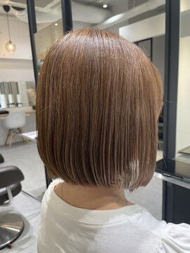 クラップス 弘明寺店(CLAPS) ミニボブ×ベージュカラー