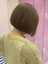 ゲーム バイ アランスミシー 横浜(GAME by Alan Smithee) ミルクティーベージュ/ダブルカラー/ケアブリーチ/髪質改善/横浜