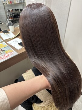 ボタン ハカタ(VOTAN hakata) 【votan yui】マロンブラウン×ツヤ髪