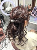 ガーリースタイル/心斎橋/ヘアメ/セットサロン