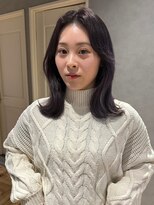 ジルバイジアン(JILL by GIEN)&nbsp;くびれミディアムレイヤー/グレージュカラー