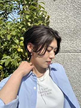 スリーヌーン(THREE noon) ショート アッシュブラウン