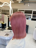 髪屋 紬 ピンクカラー/ブリーチカラー