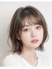 【スタイリスト限定クーポン】小顔に仕上げる前髪カット