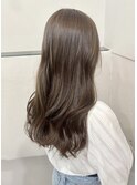オリーブベージュ☆ブリーチなしwカラー【横浜】nana