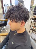 ツイストスパイラルパーマツイストパーマメンズスペインカール