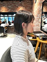 オーガニック アトリエ 大宮(organic+atelier)&nbsp;30代40代夏髪質改善カラー×外ハネボブでトレンド感溢れる