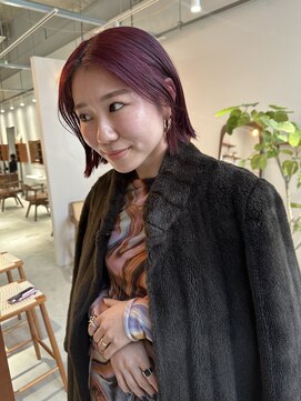 ルッチ 立川(LUCCI) 【yuma】ピンクカラー/ブリーチカラー/ハイトーンカラー