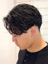 オーシャントーキョー 仙台(OCEAN TOKYO)&nbsp;センターパートラルフカールサーフカール黒髪ツーブロック