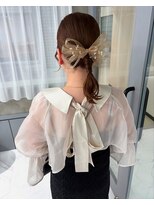 スウィープ(sweep)&nbsp;お呼ばれアレンジ