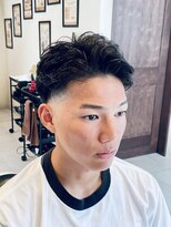 グレイスフルバーバーロンドン 大宮店(Graceful Barber London)&nbsp;【20代 男性】ツーブロフェードパーマ（大宮/バーバー）