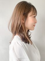 アグノス 青山(Agnos) 前髪似合わせカットデザインカラー美髪くびれヘア#240f0913